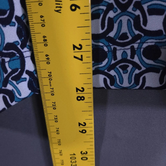 Pappagallo Blue and White Tunic Top size XL - Picture 7 of 8